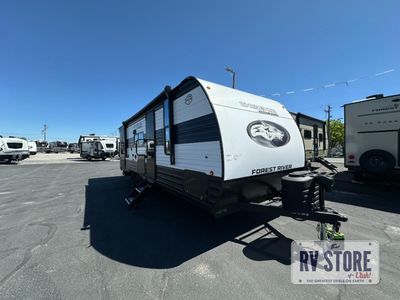 2026 Forest River RV Cherokee Grey Wolf 23DBH Travel Trailer Bunkhouse|Front Bedroom|Outdoor Kitchen|Two Entry/Exit Doors|U