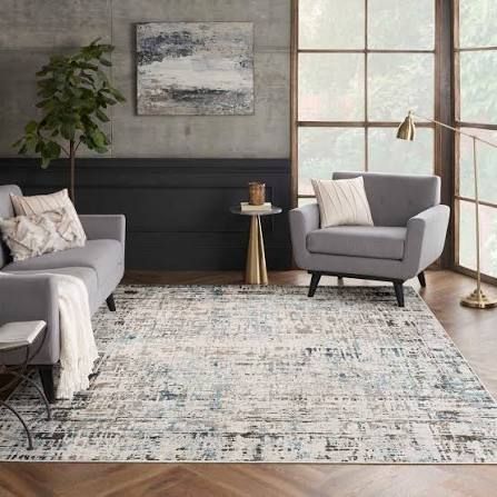 Nourison Arctic Area Rug Aurora 7ft. 10in x 9ft 10in 1832027 #107250 