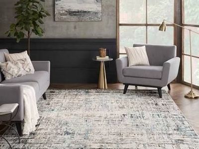 Nourison Arctic Area Rug Aurora 7ft. 10in x 9ft 10in 1832027 #107250