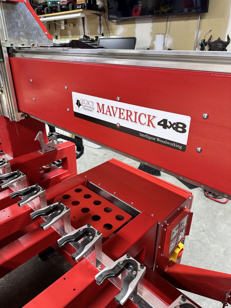 Legacy Woodworking Maverick 4x8 CNC Router