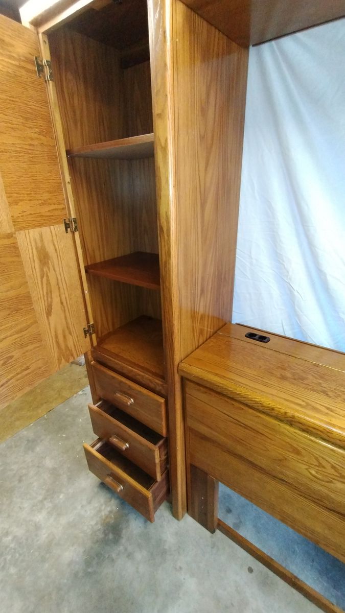 Bedroom wall unit