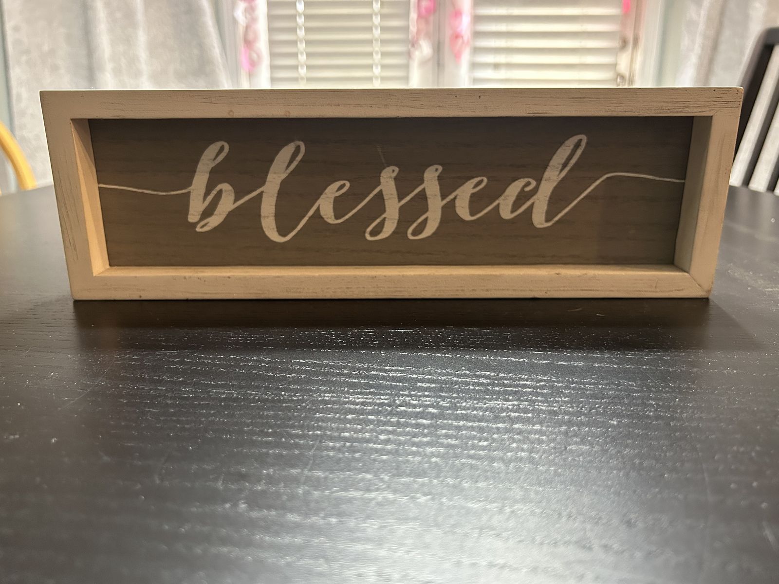 "Blessed" Sign