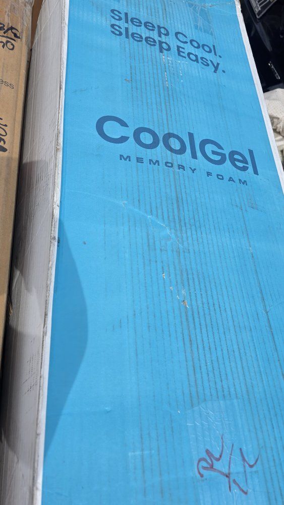 FoamTex CoolGel Memory Foam Mattress - Full Size, 10 inch