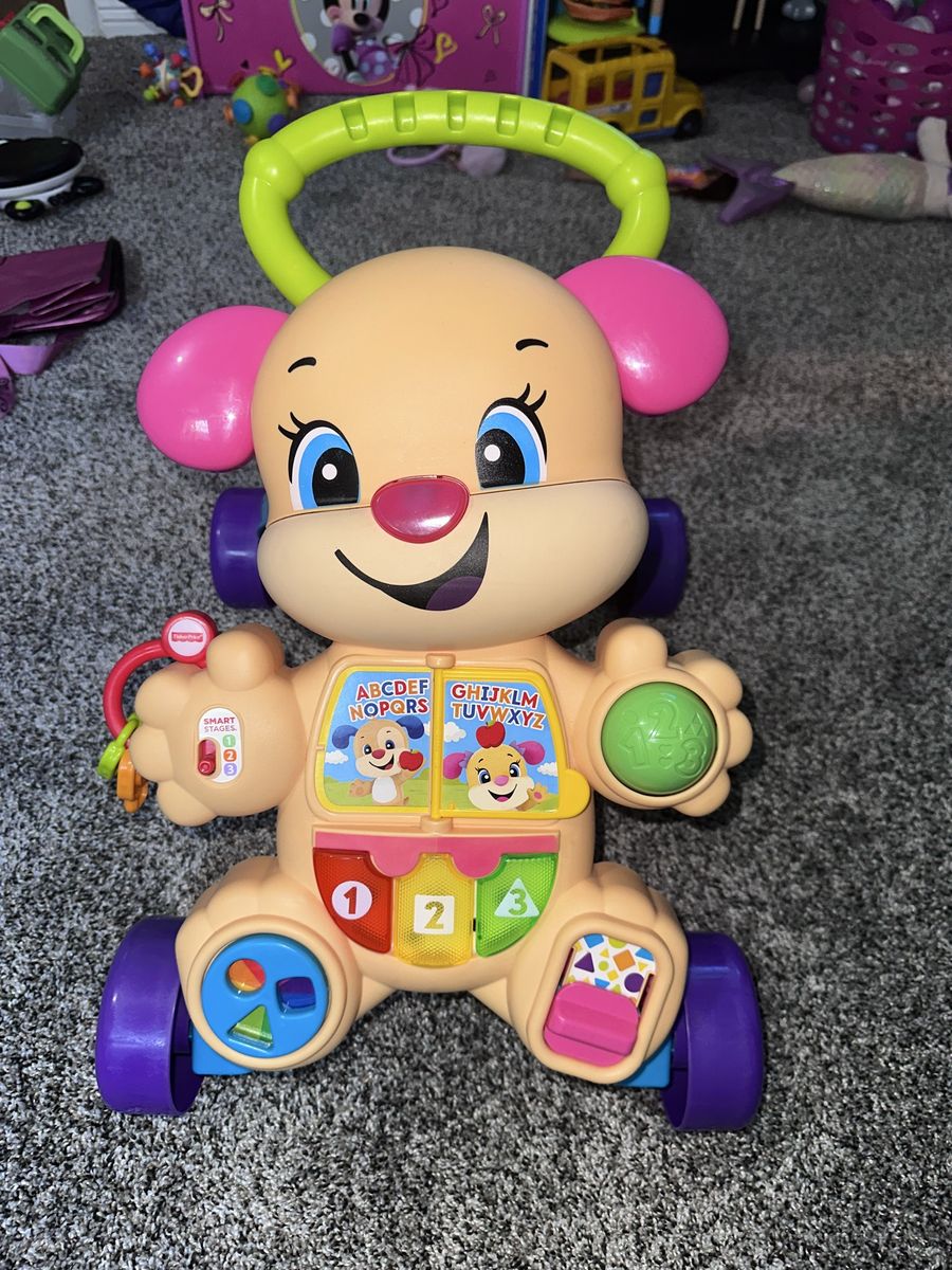 Fisher-Price Laugh & Learn Smart Stages Learn with Puppy Walker Baby Toy