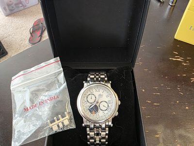 Citizen Eco-Drive AP1011-58A Eco-Drive Complication Moonphase Calibre 8651 Stainless Steel Watch with Box and Extra Links