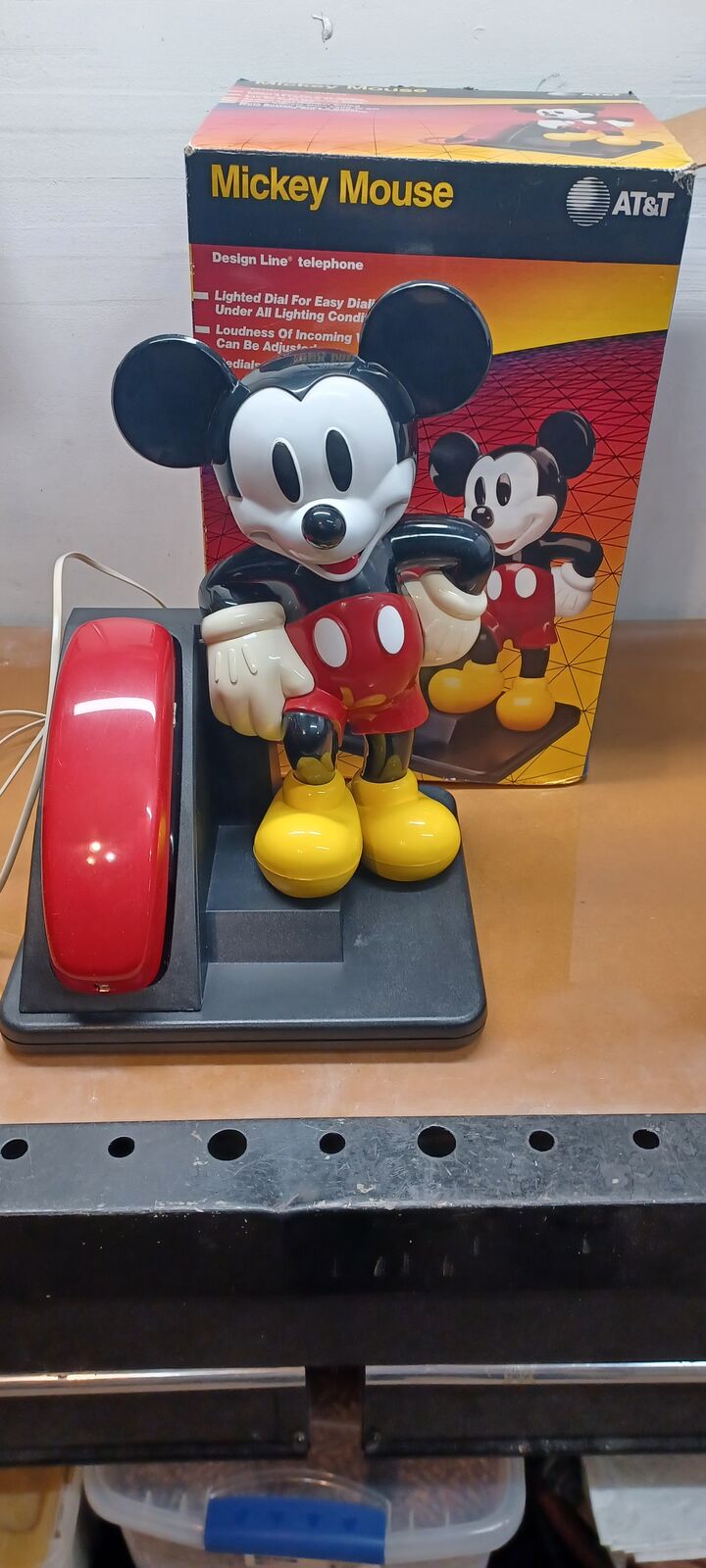 Vintage Mickey Mouse Phone