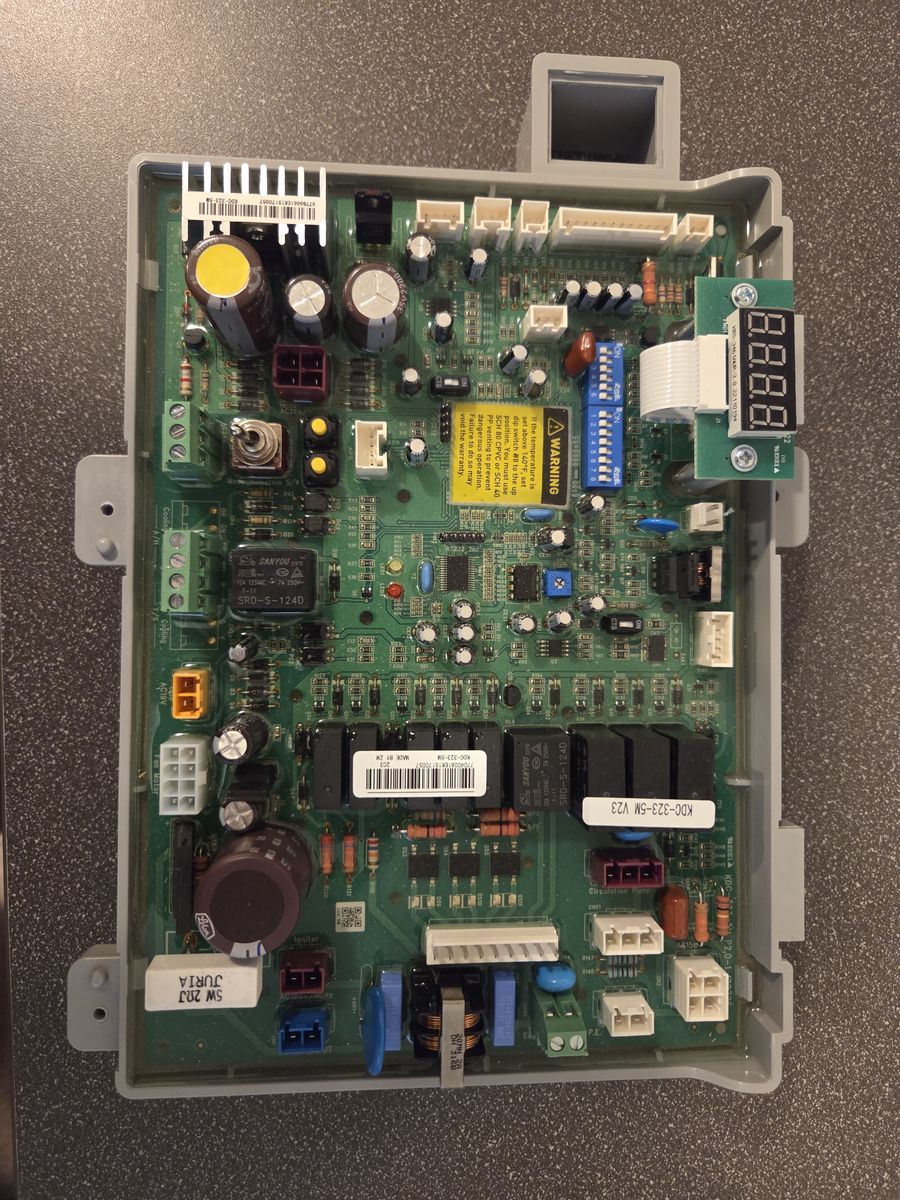 Navien Tankless Water Heater Control Board - Part 30000181A