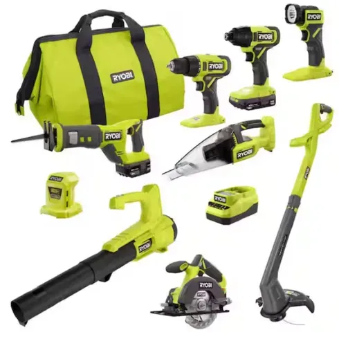Ryobi One+ 9-Tool Combo Kit