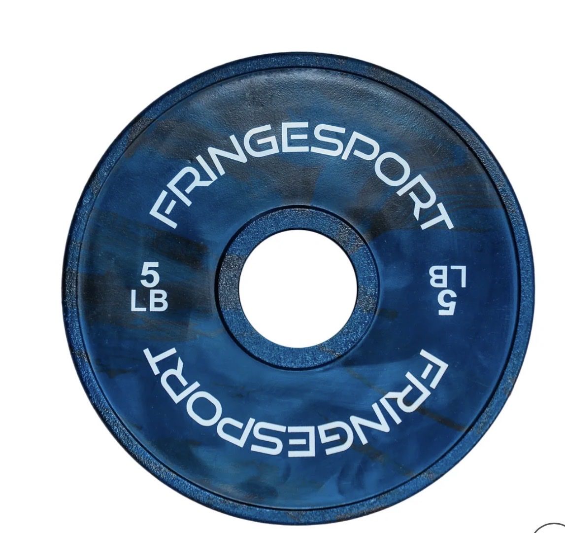 New Fringe Sport 5 Pound Savage Change Plate Pair 10 pounds total
