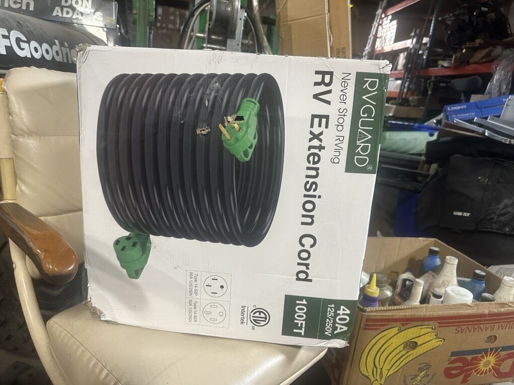 RV Extension Cord 40amp 100ft