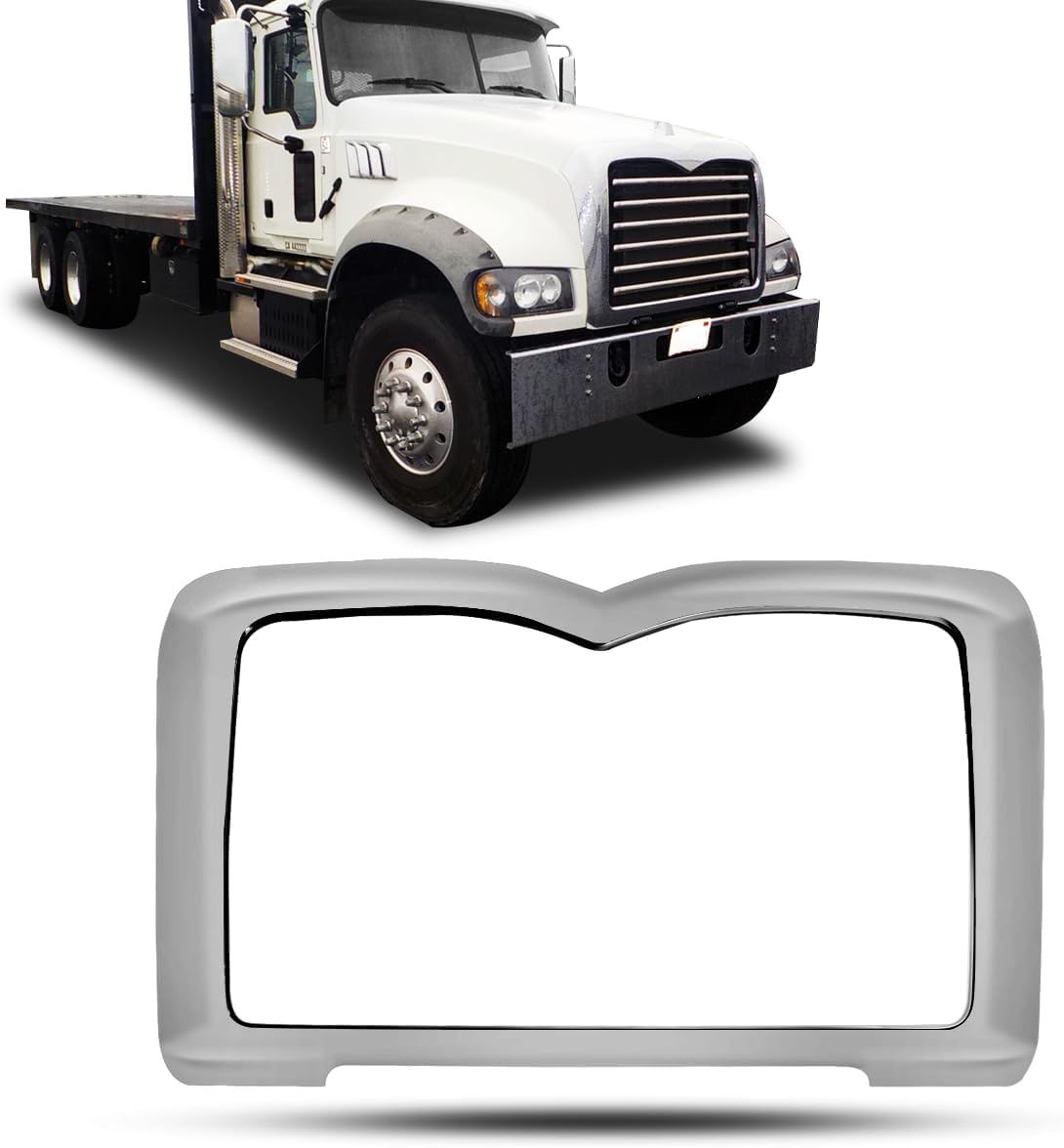 Mack Granite Semi Truck Front Chrome Grill