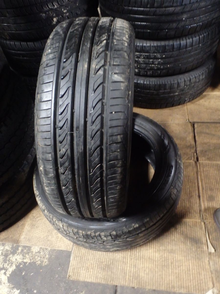 225/55R17 ROAD HUGGER GTP A/S PAIR OF TWO USED TIRES