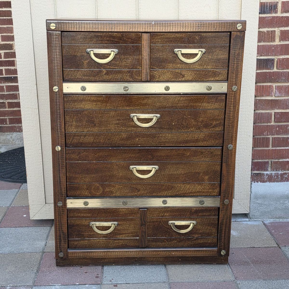 Vintage Tall Dresser