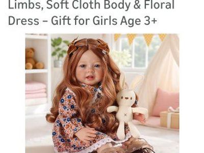 New in Box! 20 inch Girl Baby Doll