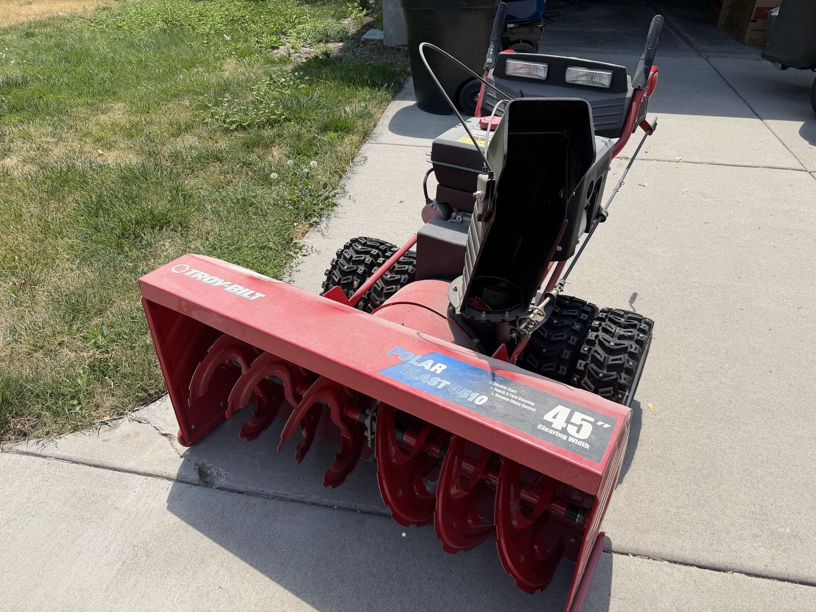 Troy-Bilt Polar Blast 45" Clearing Width Two-Stage Snow Blower