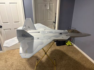 AF Models F-22 Turbine with Kingtech K-86 G4 BNF