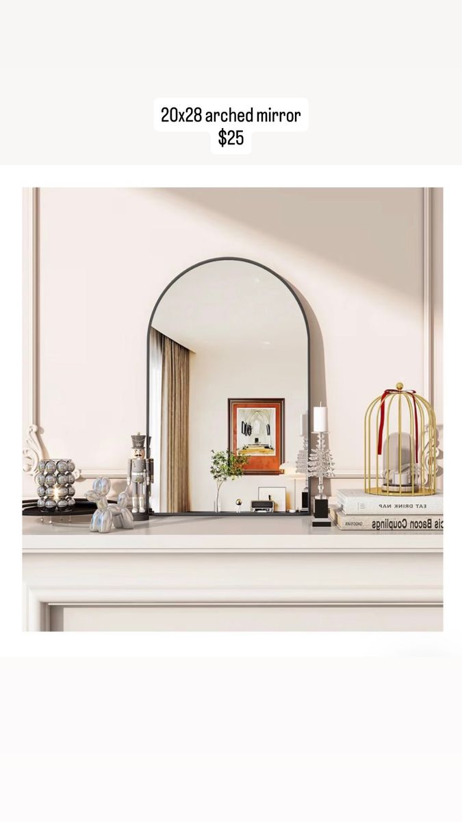 20x28 Arched Mirror
