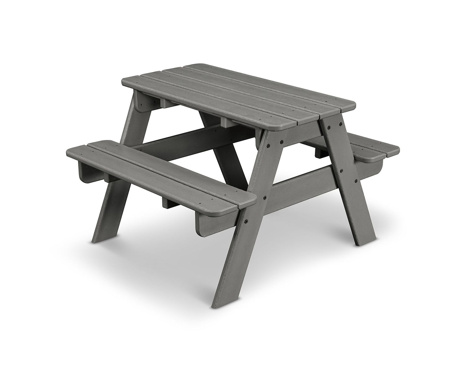 Kids Picnic Table, Slate Grey