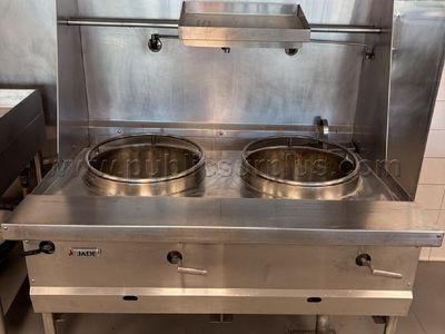 Jade commercial wok station