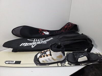 RADAR SENATE WATER SKI RAIL STD BINDINGS 7-11