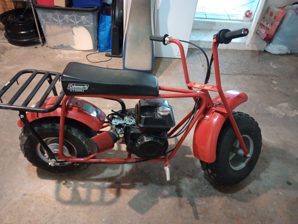 Coleman mini bike ct200u