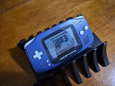 Nintendo Game Boy Advance Console AGB-001 W/ Super Mario Advance 4 Super Mario Bros. 3 (GBA) Cartridge. Tested. Good Condition!