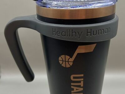 Utah Jazz Black/Copper 32 oz Tumbler Cup