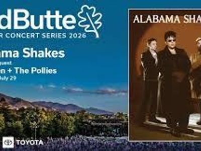 alabama shakes 2 tickets july 29 red butte