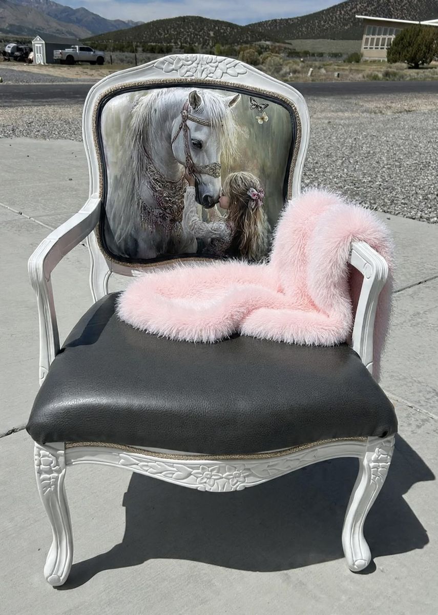 Gorgeous Custom Vintage Chair