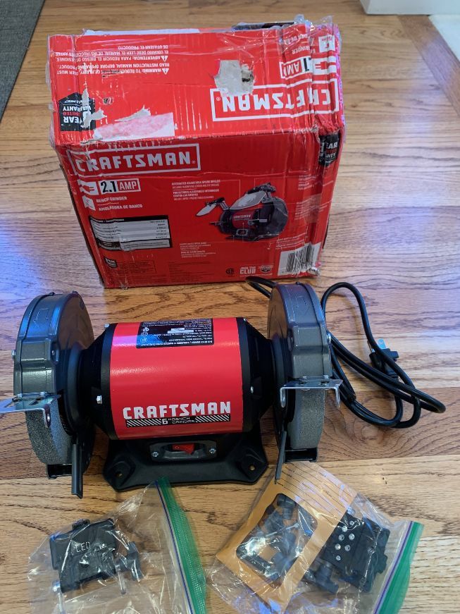 New Craftsman 6 Inch Bench Grinder