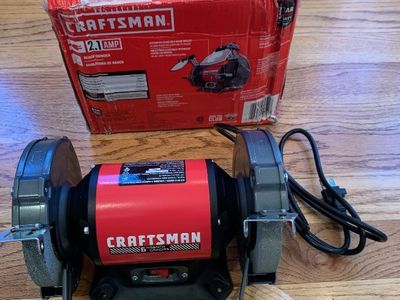 New Craftsman 6 Inch Bench Grinder