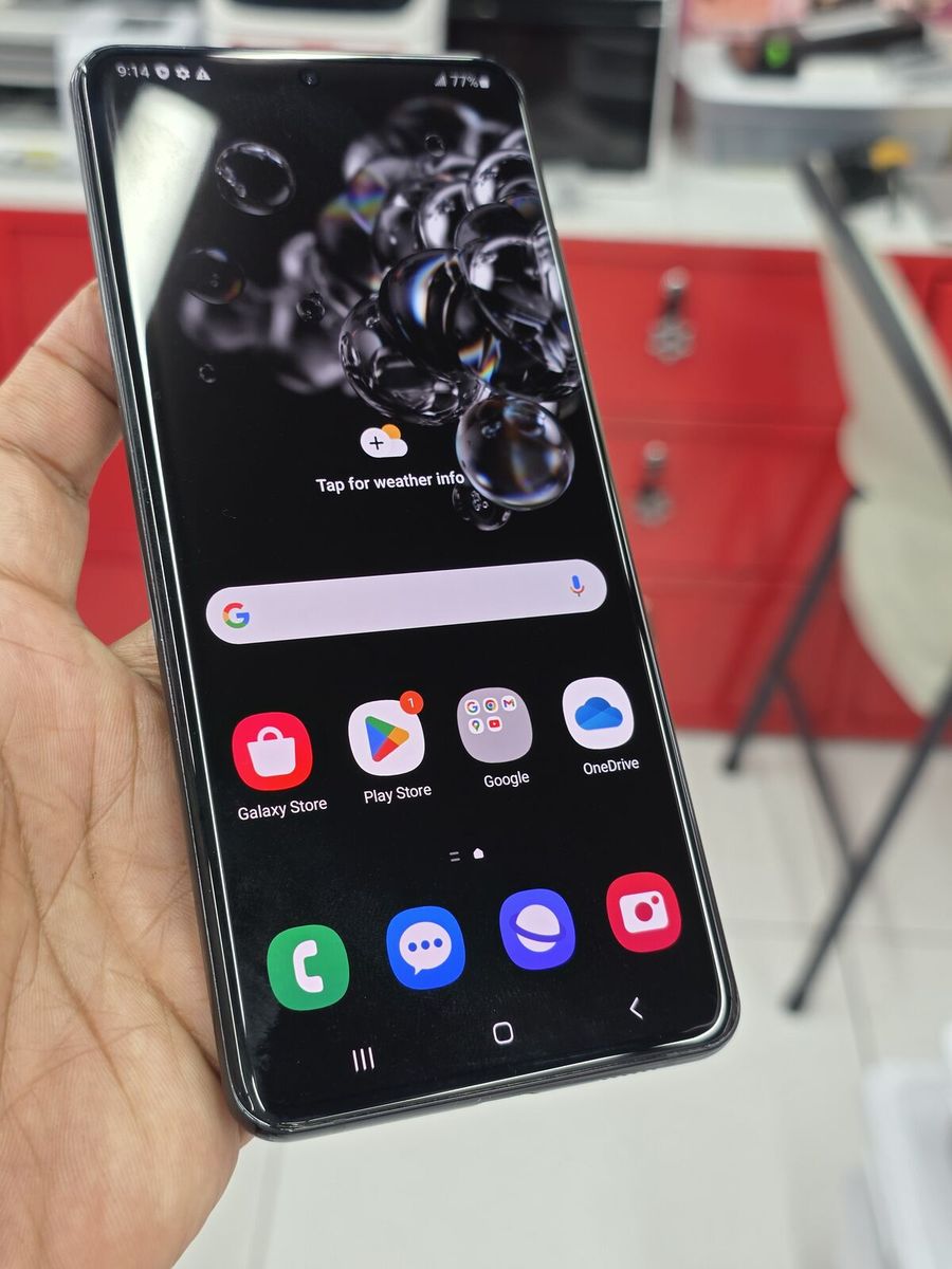 Samsung galaxy S20 Ultra 128 GB storage Unlocked