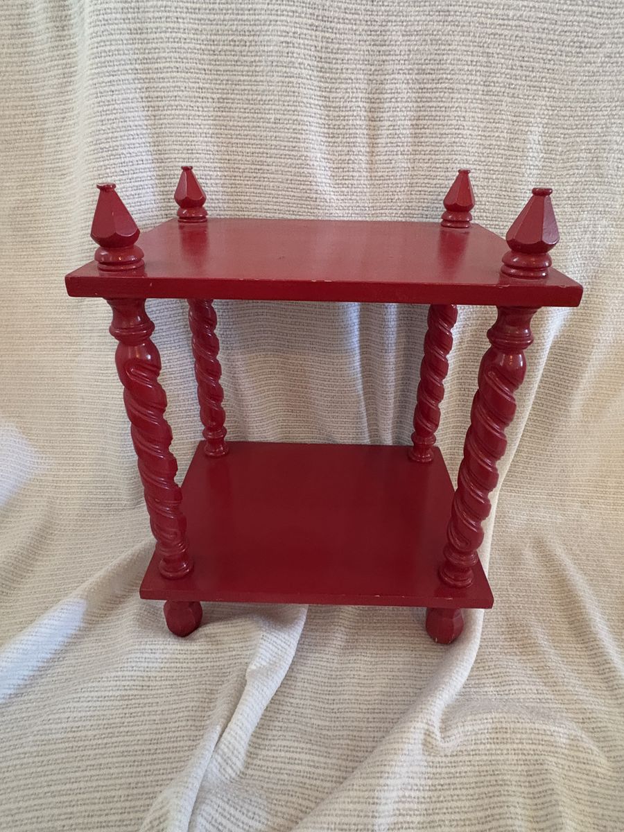 Vintage Barley Twist Two-Tier Accent Table / Plant Stand $80 cash/venmo in Provo