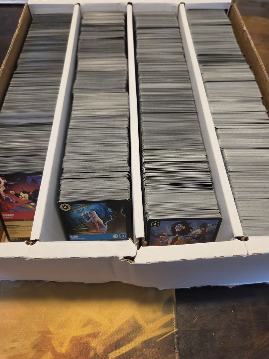 Lorcana Collection about 4000 cards