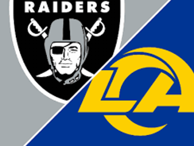 LA Rams at Raiders | October 25 | 2 Tickets at $400 each