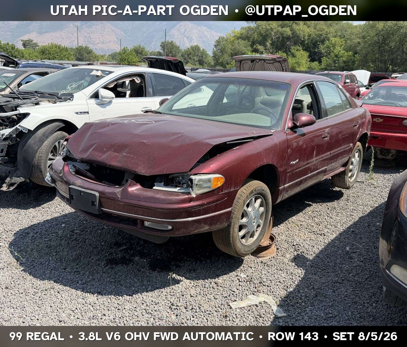 Just In! 1999 Buick Regal Parts - UTPAP Ogden