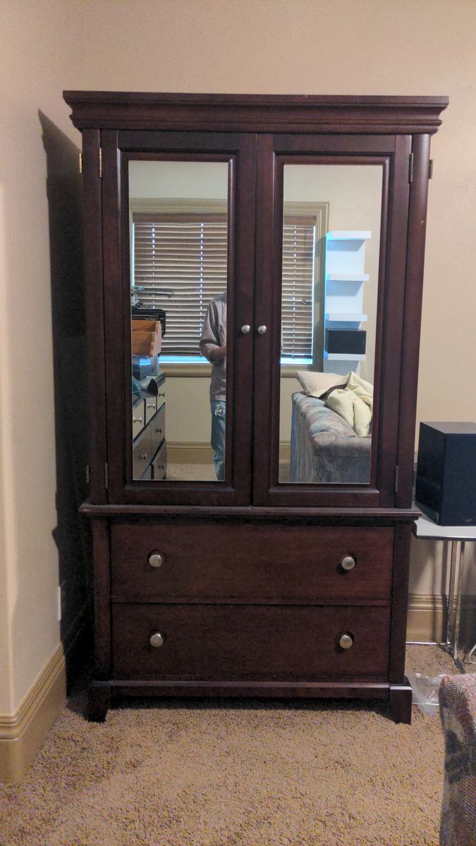 Dresser and Armoire Set