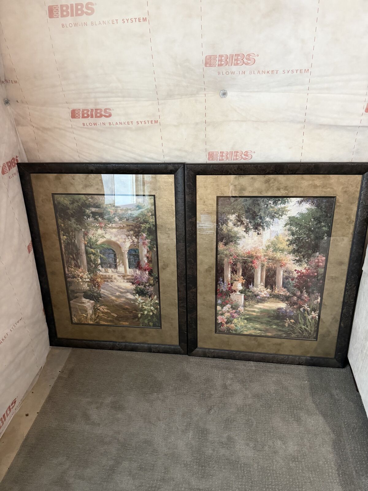2 framed prints