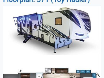 2022 Forest River Vengeance Rogue Armored 371 Toy Hauler - 2 Slides, 30ft Awning