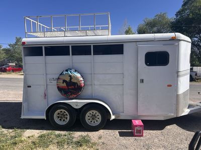 3 horse slant trailer