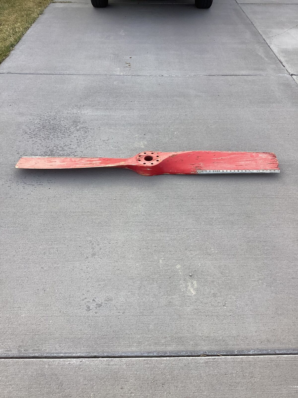 Antique Airboat Propeller