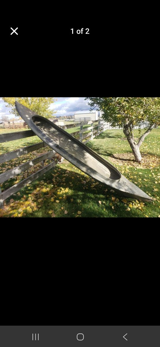 12 foot 2-point fiberglass duck boat