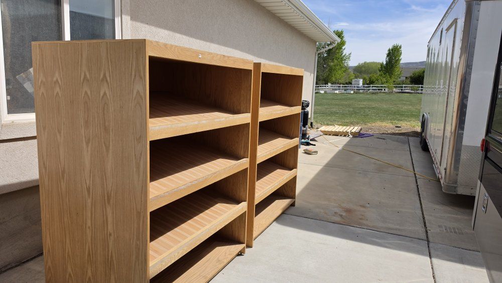 Wood Shelving