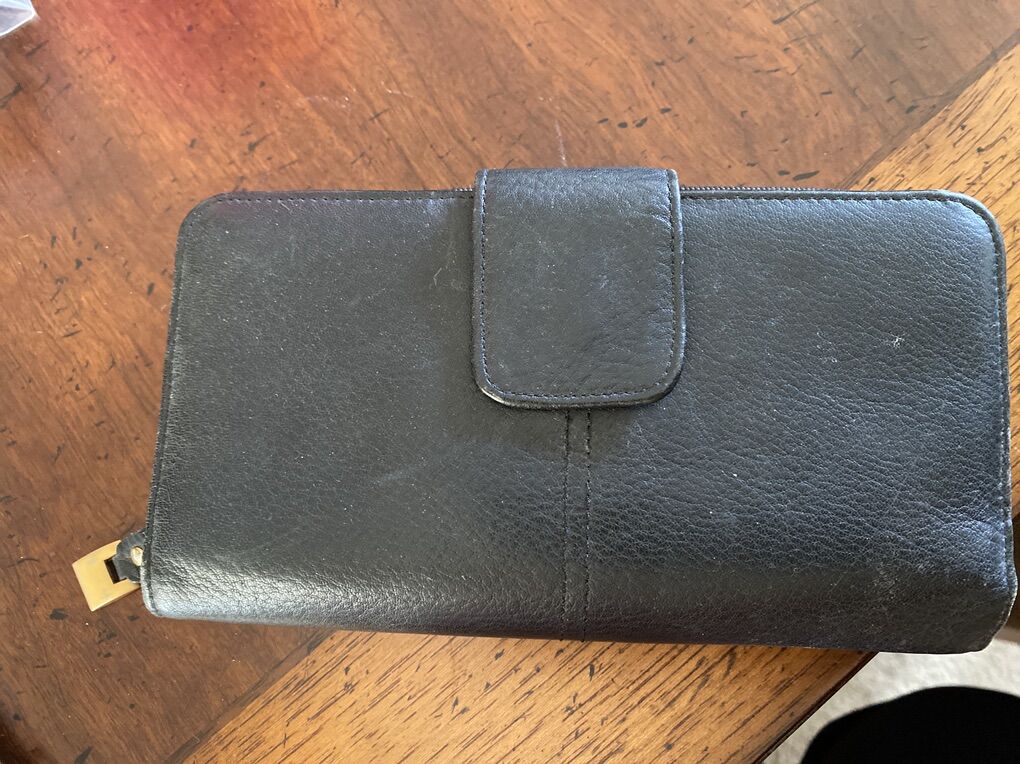 Black Leather Wallet