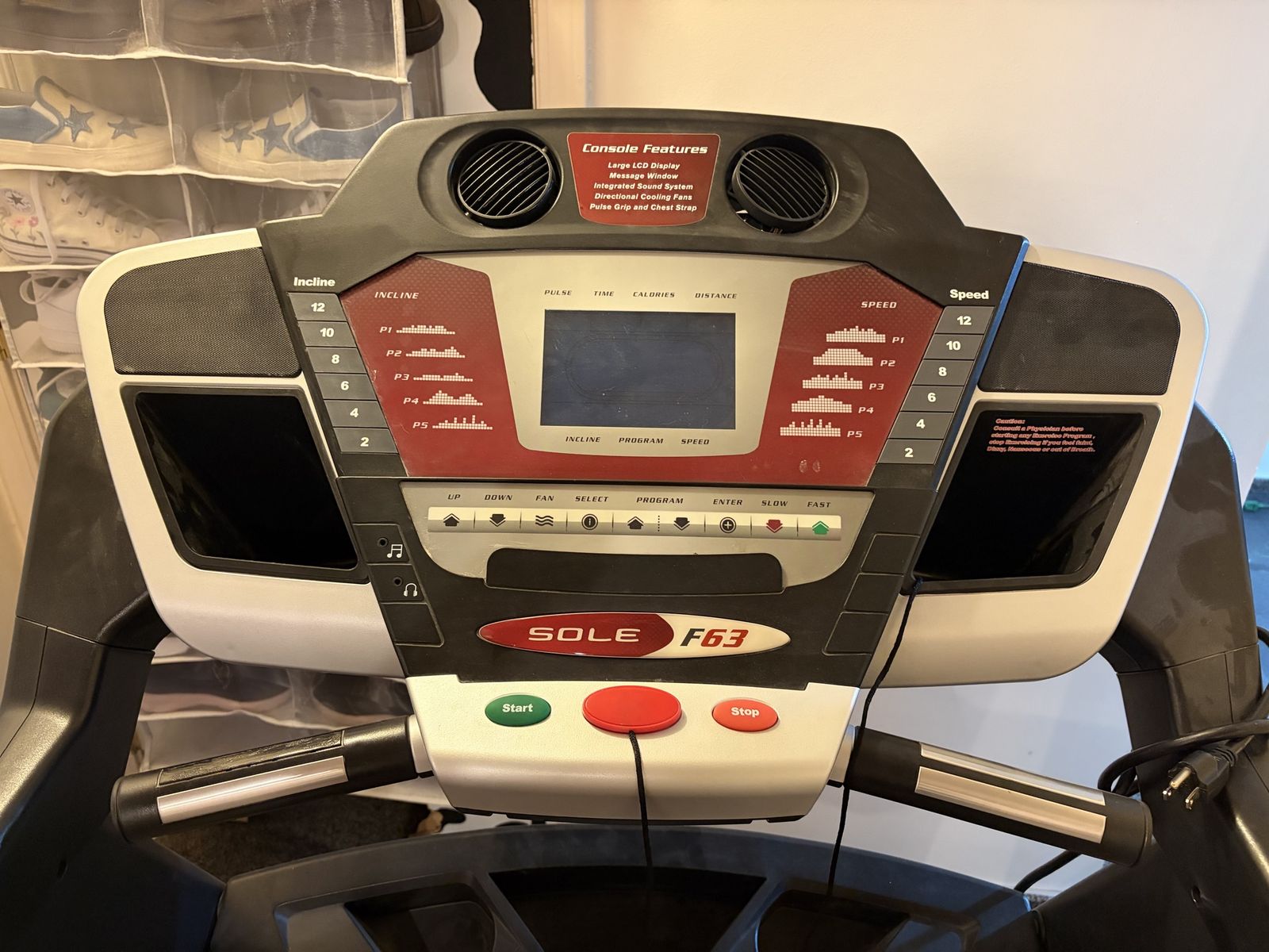 Sole Fitness F63 Folding Treadmill