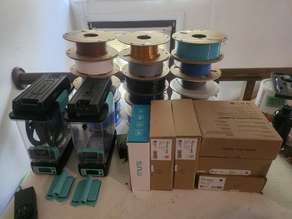 3d printer filament and dryers