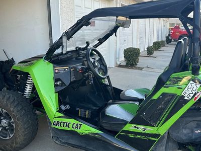 Arctic Cat Wildcat trail 700 2-Seater UTV Side-by-Side - Green/Black