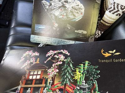 Lego Tranquil Garden and Millennium Falcon Midi Scale Set Lot Brand New