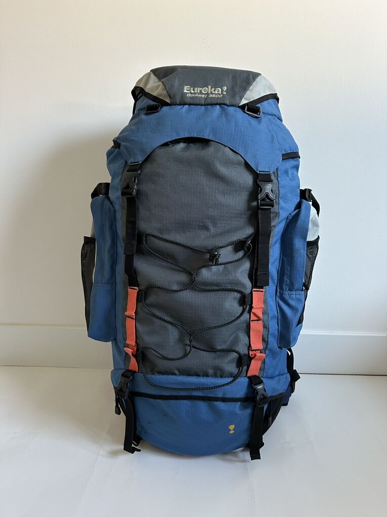 Multi-Day Eureka Hiking Backpack With Rain Cover