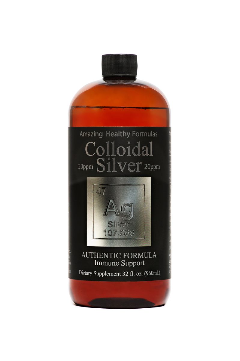 Authentic colloidal silver and colloidal copper